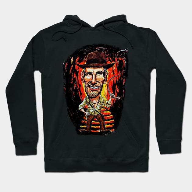 Dr. Jones! Hoodie by darthboard